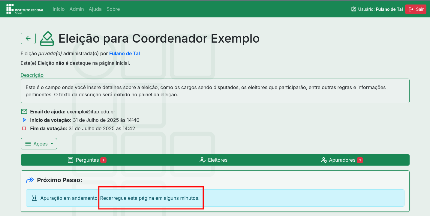 recarregue para continuar apuração.png