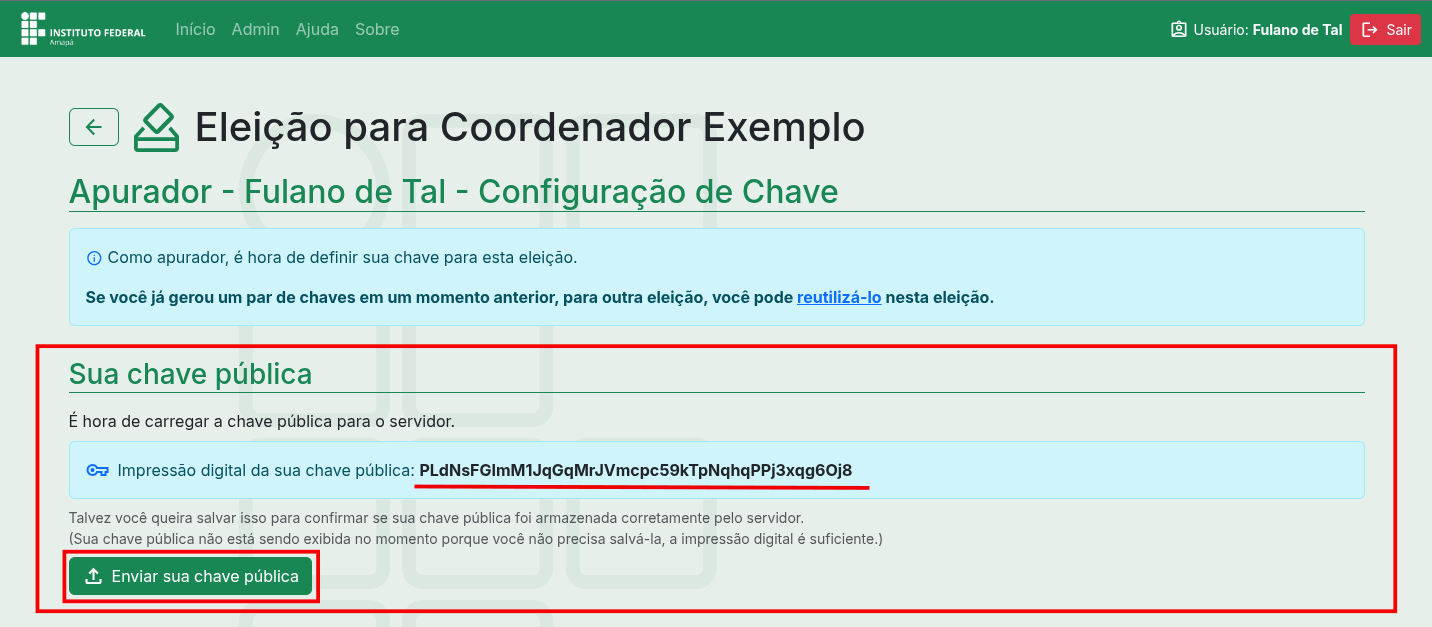 tela configuração de chave enviar chave.png